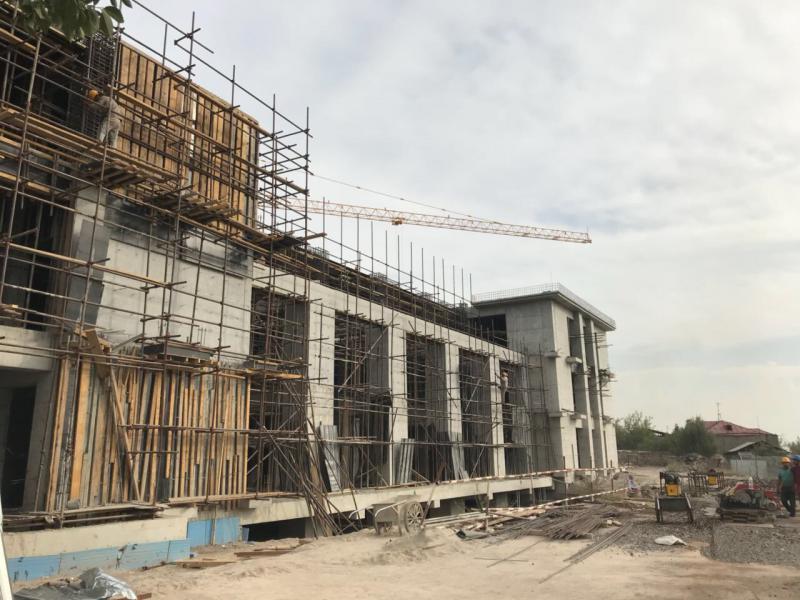 2017г. - Строительство китайской школы в Ереване (Канакер)
